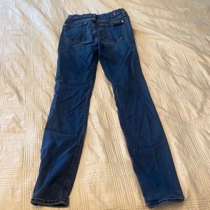 7 For All Mankind Skinny Jeans in Blue Size 25